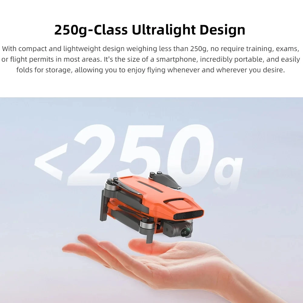 Drone Mini 3 Standard 128G avec télécommande, caméra 4K