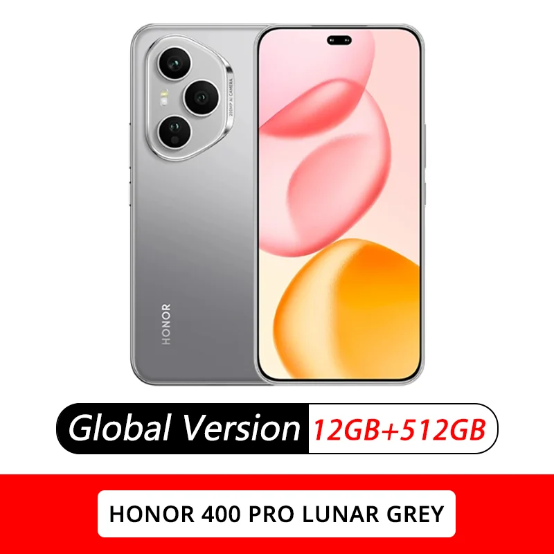 Global version HONOR 400 Pro Snapdragon 8 Gen 3 5G Smartphone 6.7