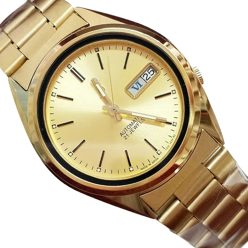 

7s26A JinggO5 Men's Watch All Steel Waterproof Fully Automatic Mechanical Watch Glow Watch