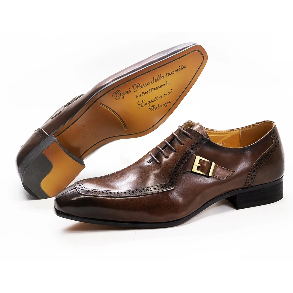 Lace-Up Shoes for Men & Luxury Buckle Shoes