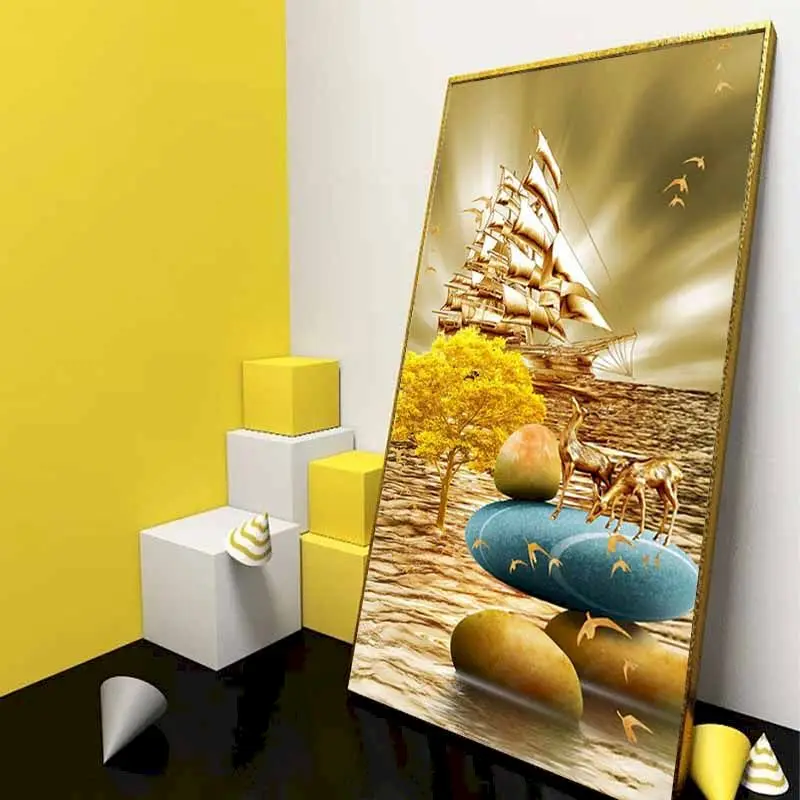 

Картина по номерам на холсте, 60x120 см