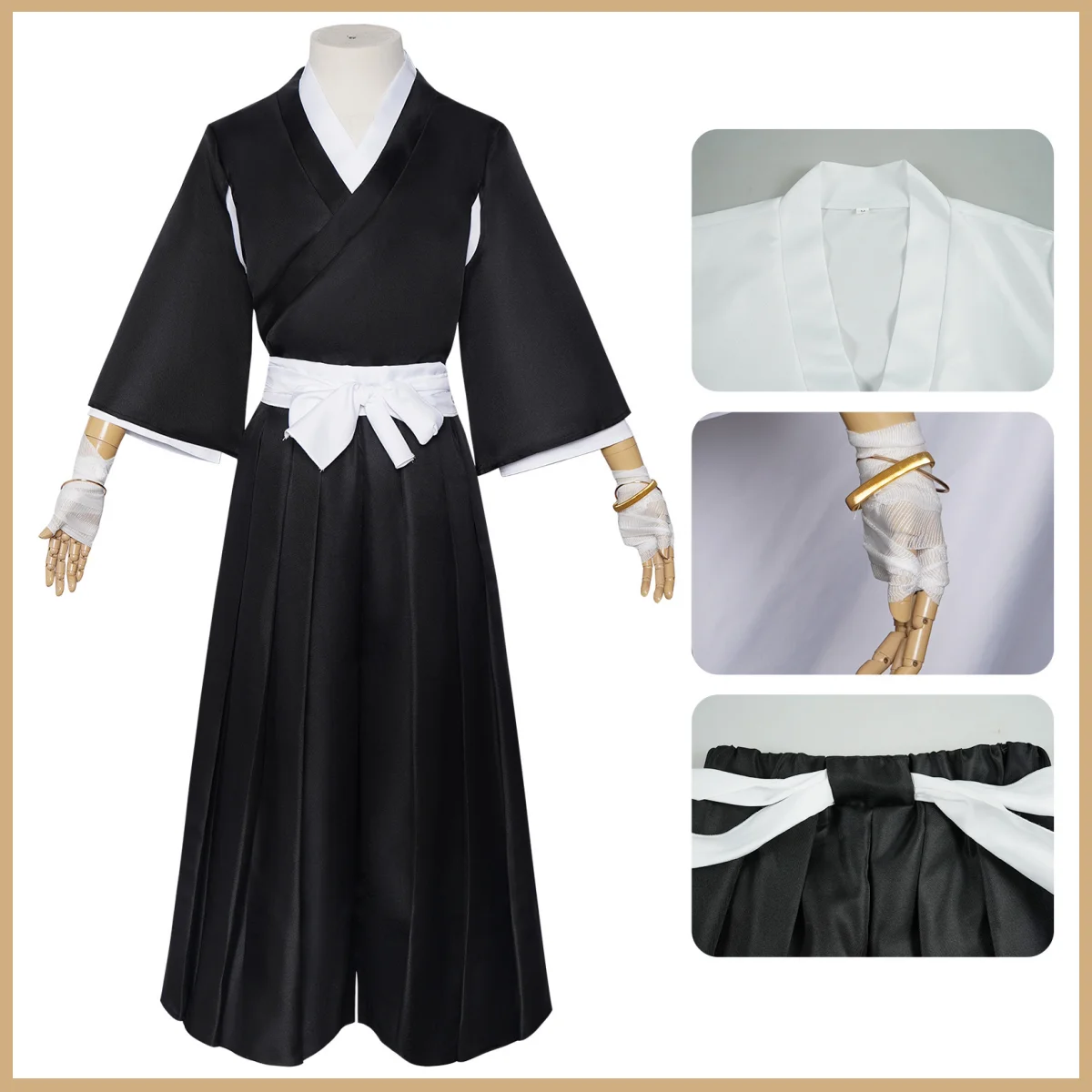 Bleach Kuchiki Rukia Soul Society Shinigami Uniform Cosplay Costume
