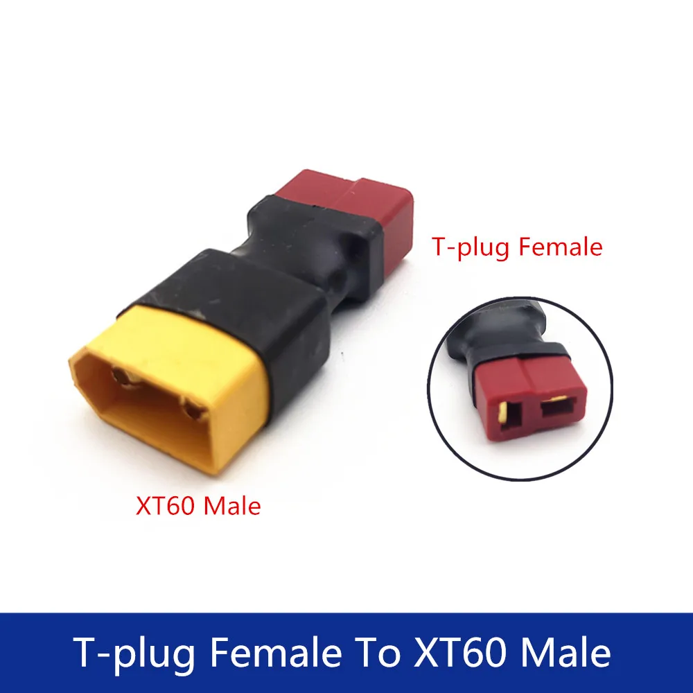 Universal Female to Male Connector Adapter for RC Models - Ideal for Cars, Airplanes, Drones, and Boats