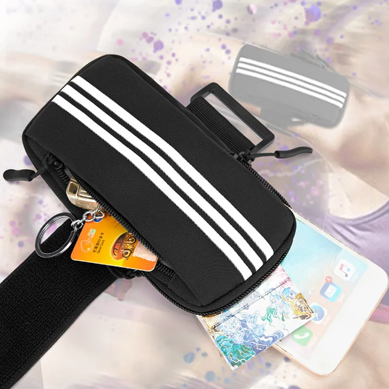 Sports Armband Bag for Running Outdoor Universal Phone Pouch Mobile Phone Arm Bag phone armband mobile phone armband phone arm band sports arm bag fitness arm bag