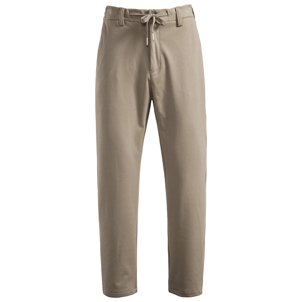 2025 Herren-Hose, verdickt, winddicht, einfarbig, schweres kaltes Wetter, warm, lässig, elastische Taille, Outdoor-Hose für Herren – Detail 3