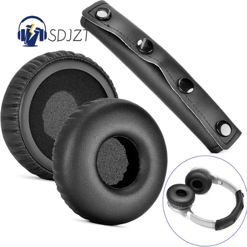 Fodera Per Cuscino Per L'Orecchio In Pelle Fascio Per La Testa Per Jbl Everest 310 Fashion Leather Pads Copertura In Spugna Soft Protein Skin Beam