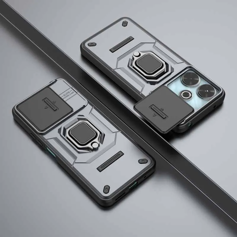 Shockproof Armor Magnetic Holder Phone Case
