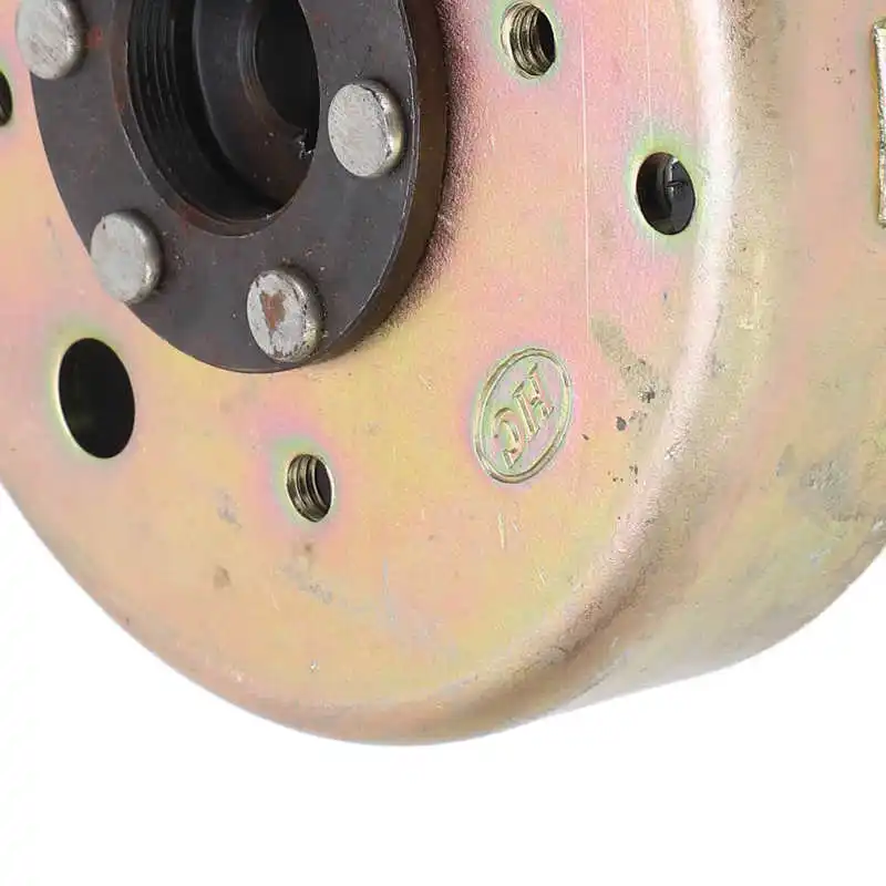 Bicycle Transmission Flywheel Magneto Flywheel Rotor Long Service Life Stator Flywheel Temperature Resistance For GY6 50 60 80 Go Karts Scooters ATV UTV