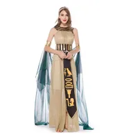 Ancient Egypt Egyptian Pharaoh Costume Egypt Cleopatra Cleopatra Queen Cosplay Halloween Party Couple Party Dress 3
