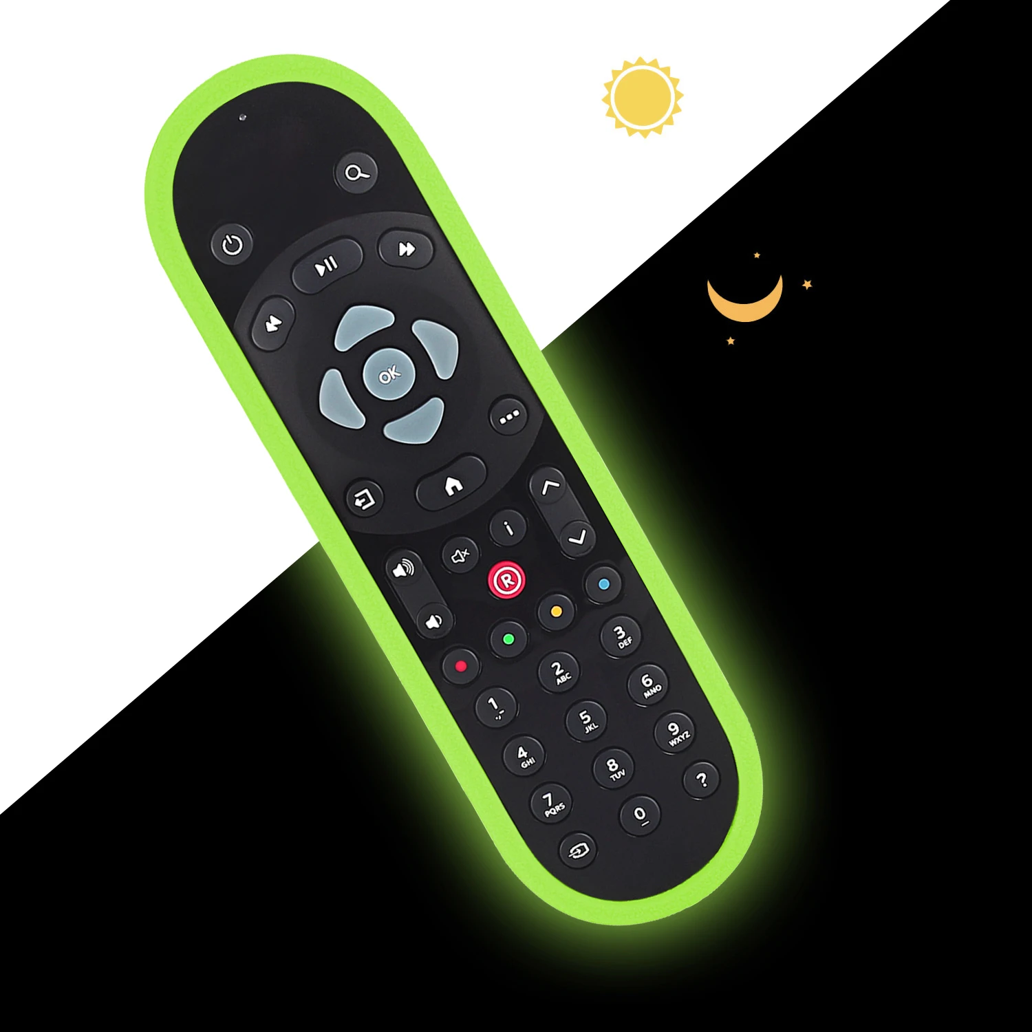 Shockproof Sky Q Remote Control Case with Hand Loop - Skin-Friendly Protective Cover
