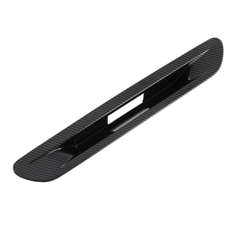 

Автомобильная задняя дверная ручка из углеродного волокна для заднего багажника, дверная ручка, крышка для захвата чаши, отделка для Kia Carnival KA4 2020 2021 2022