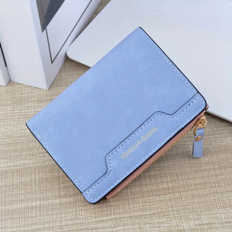 Sleek Minimalist Women's Wallet - Chic Coin Purse & Compact Card Holder
