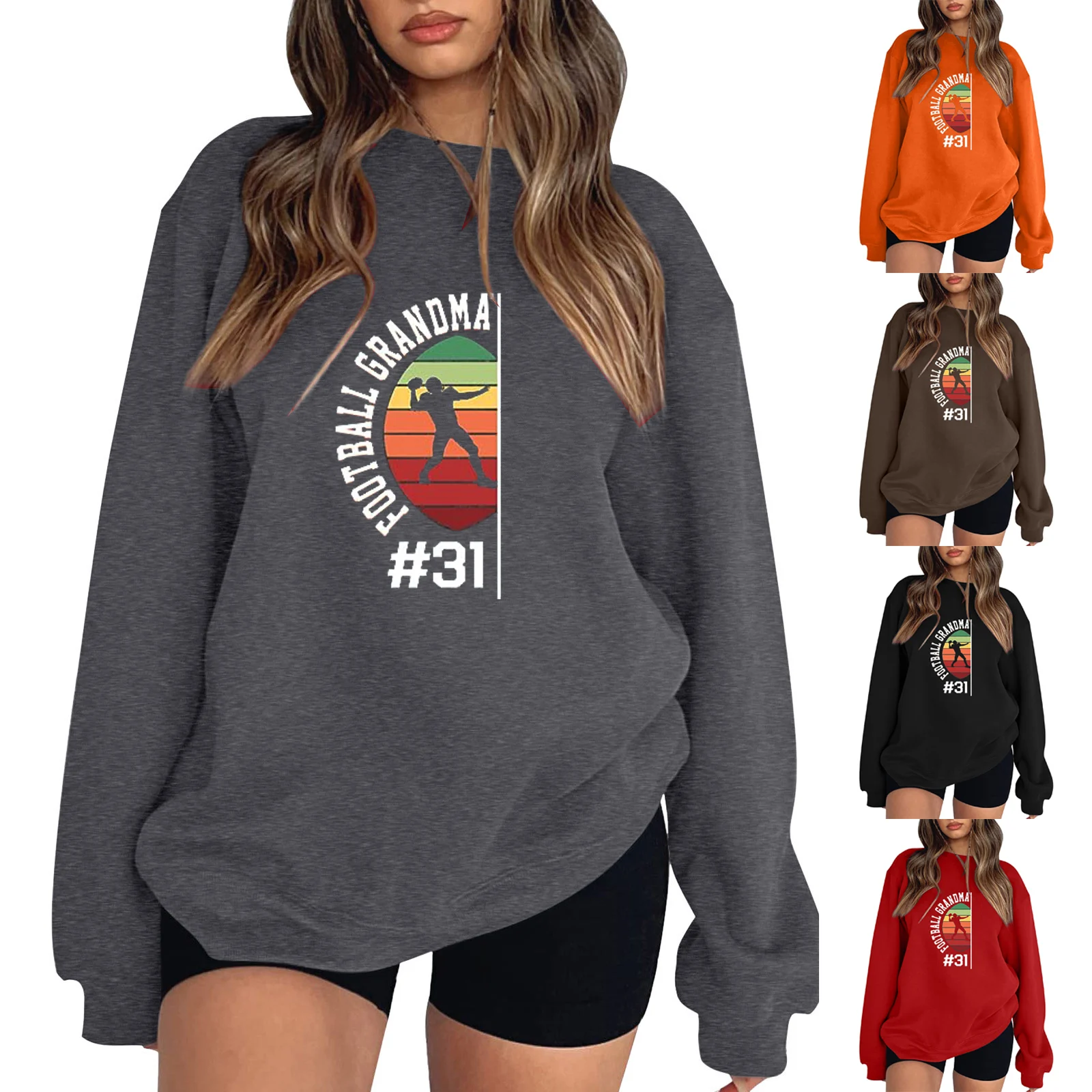 

Womens Casual Loose Fun Letter Printed Drop Shoulder Sleeves Hoodless Pullover Fairycore Cropped Tops Kpop casual ropa mujer