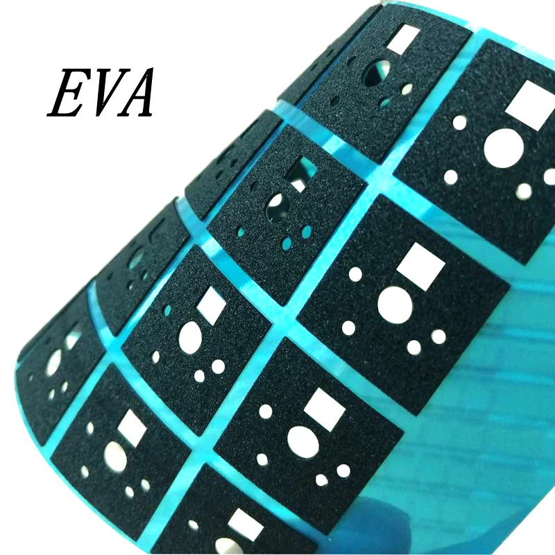 120PCS PORON PE EVA 패드 기계식 키보드 PCB 스위치 패드 스티커 폼 소재 가스켓 BM60 BM65 BM68 XD64 BM80 개선