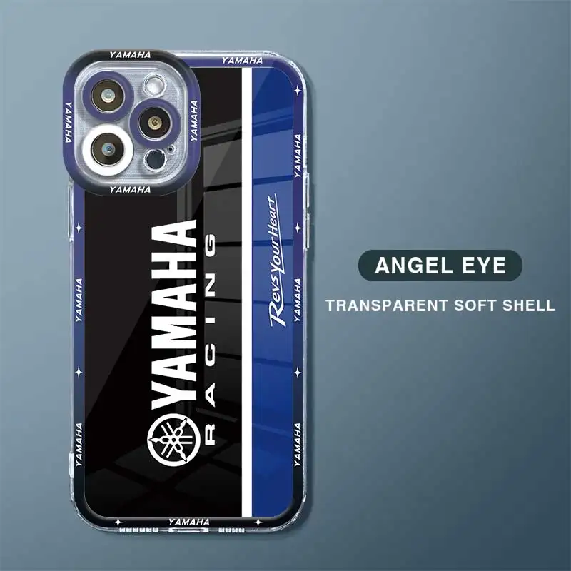 thumbnail image 1 of Motor-cycle Racing y-yamaha s funda de teléfono transparente para 15 14 13 12 11 Pro Max Mini XR XS Max SE X XS 7 8 6 6S Plus Angel Eyes Shell, 1 of 5