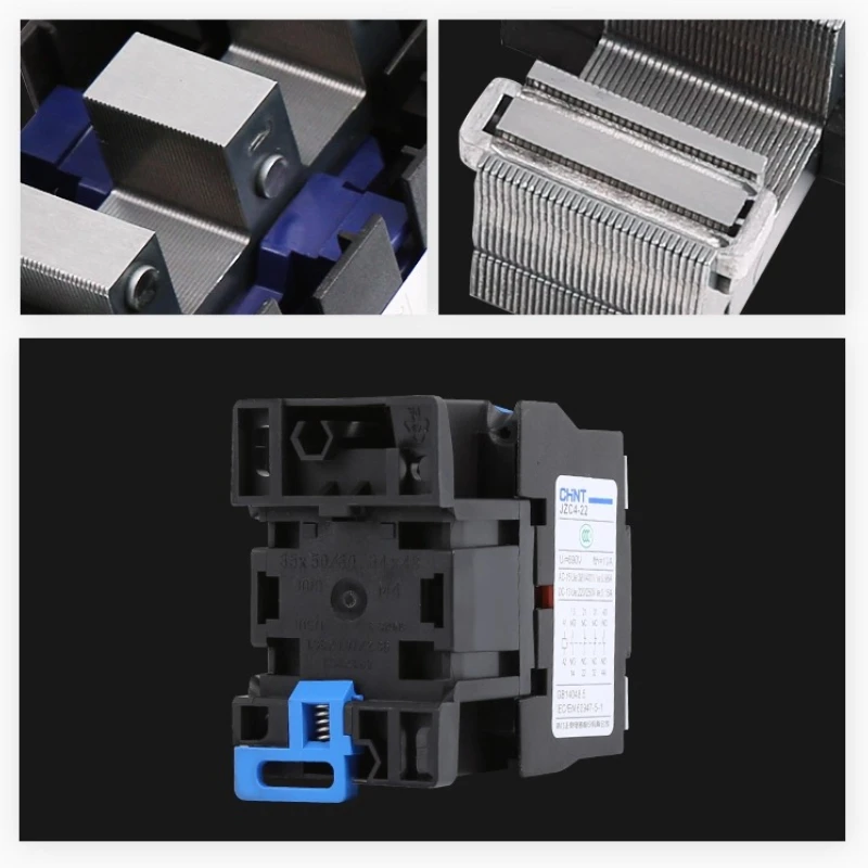 친트 JZC4-04/22/31/13/40 접촉 중계 릴레이 AC24V/36V/110V/220V/380V 은합금 접점