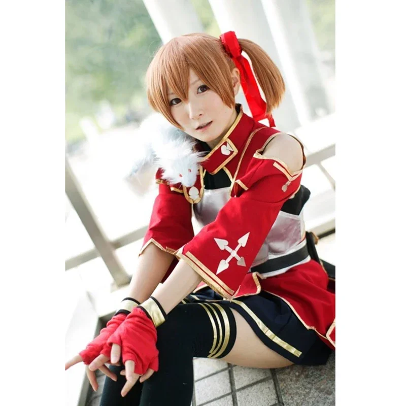 

Anime Sword Art Online Silica cosplay costume customization