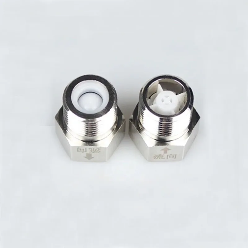 Toilet One-way Check Valve Male Female Thread 1/2" 201/304 Stainless Steel Water Tower Water Heater Anti-backflow