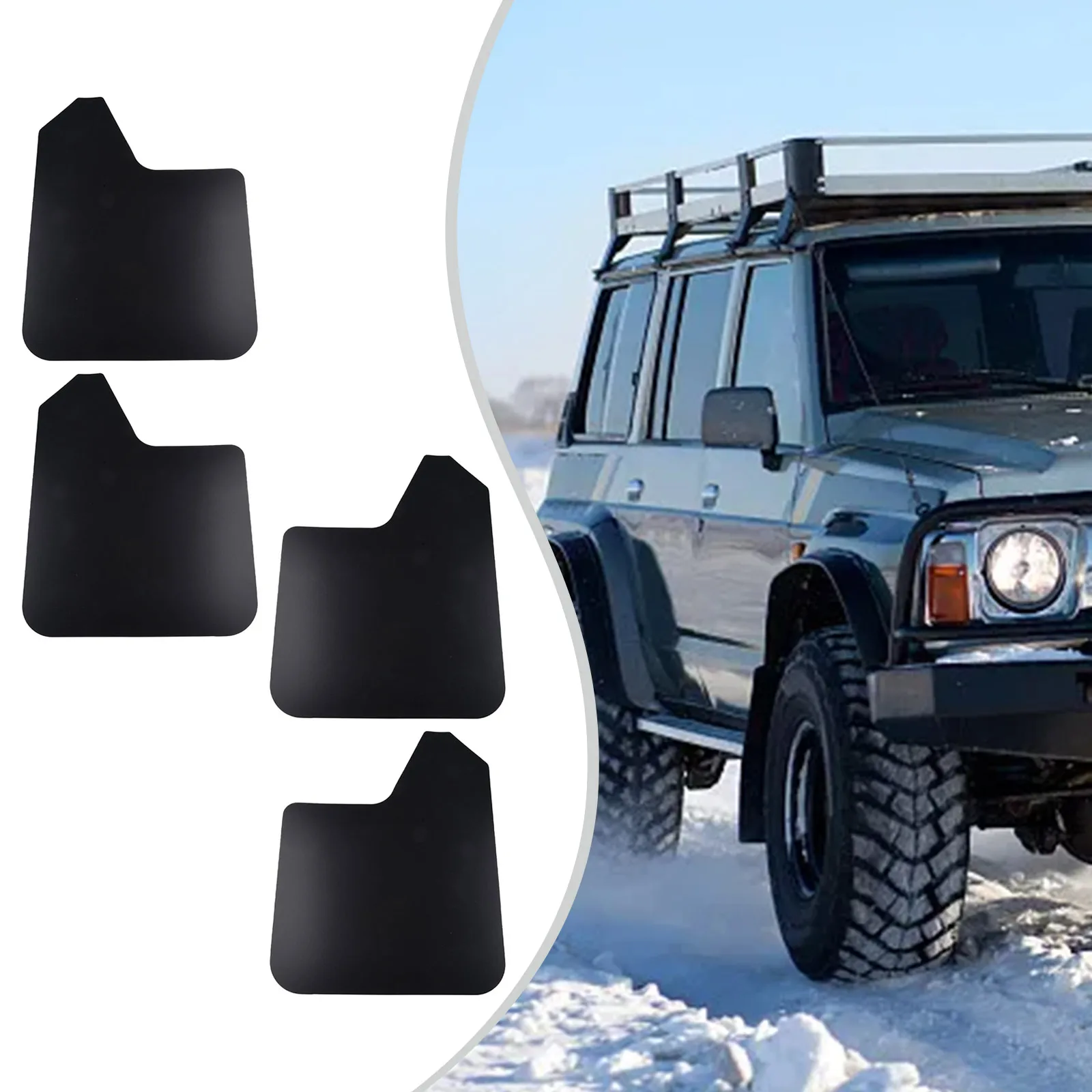

Brand New Universal Mud Flaps Mudflaps Splash Correct Connector Direct Installation For Car SUV Truck Guards Flares