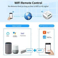 SIXWGH 16A WIFI Switch Smart Home Tuya App Remote Control Smart Timer Switch No Battery Light Switch Work with Google Home Alexa - Image 4