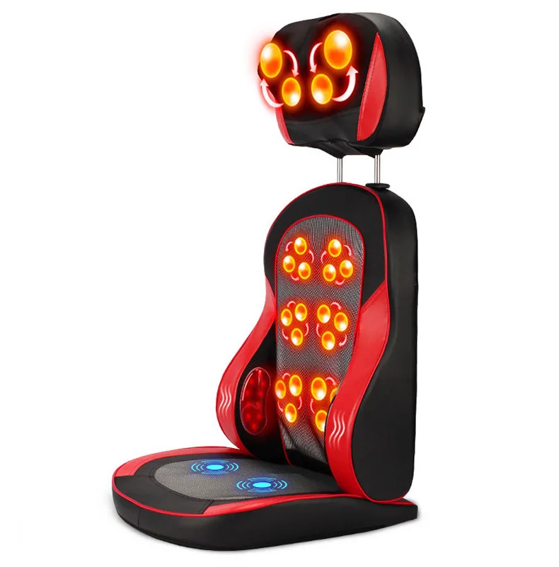 Massage chair cushion home massage cushion massage cushion massage kneading heating massage cushion kneading lumbar back
