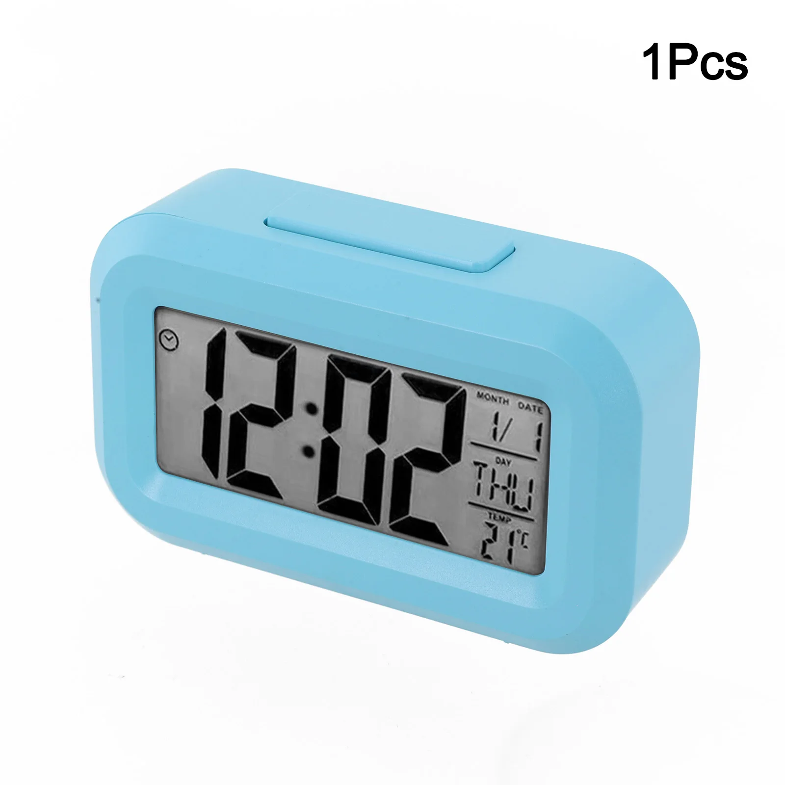 Alarm Clock Digital Alarm Clock 9*2.5*5.5 Cm For Home Office Date Temperature Display Desktop Decor Household Supplies 3