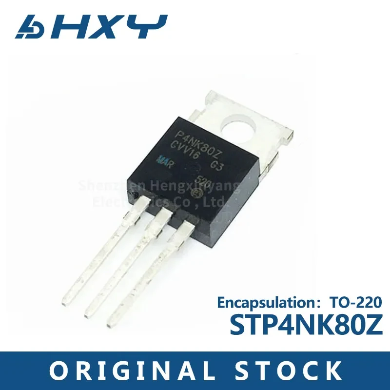 

10 шт. STP4NK80Z P4NK80Z патч TO-220 800V 3A MOS