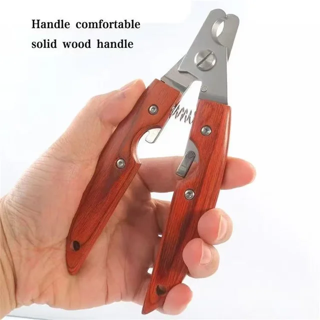 Pet Nail Clippers Wooden Handle Dog Nail Clippers Pet Grooming And Cleaning Tools Pet Nail Clippers 2