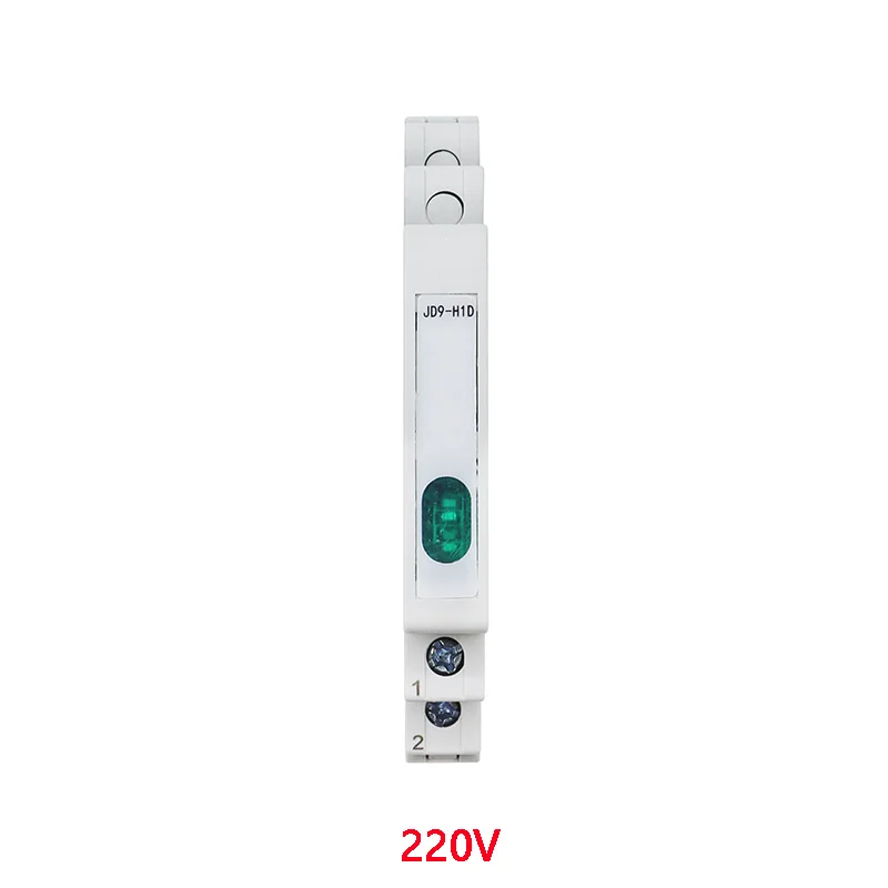 ตัวเลือกสินค้า ไฟแสดงสถานะ Din Rail 230V 50/60Hz โคมไฟคู่