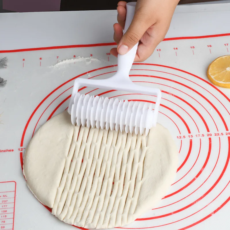 Rullo tagliapasta in acciaio inossidabile per biscotti, torte, pizza