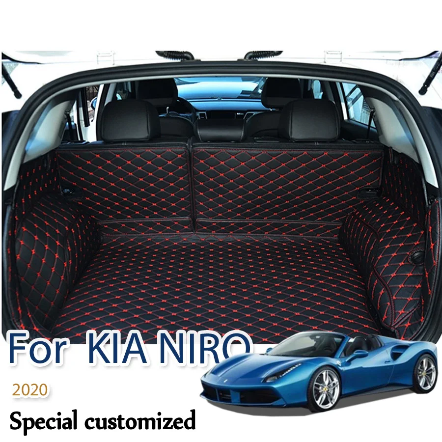 GoodqualitymatsFullsetcartrunkmatsforKIANIRO2020waterproof