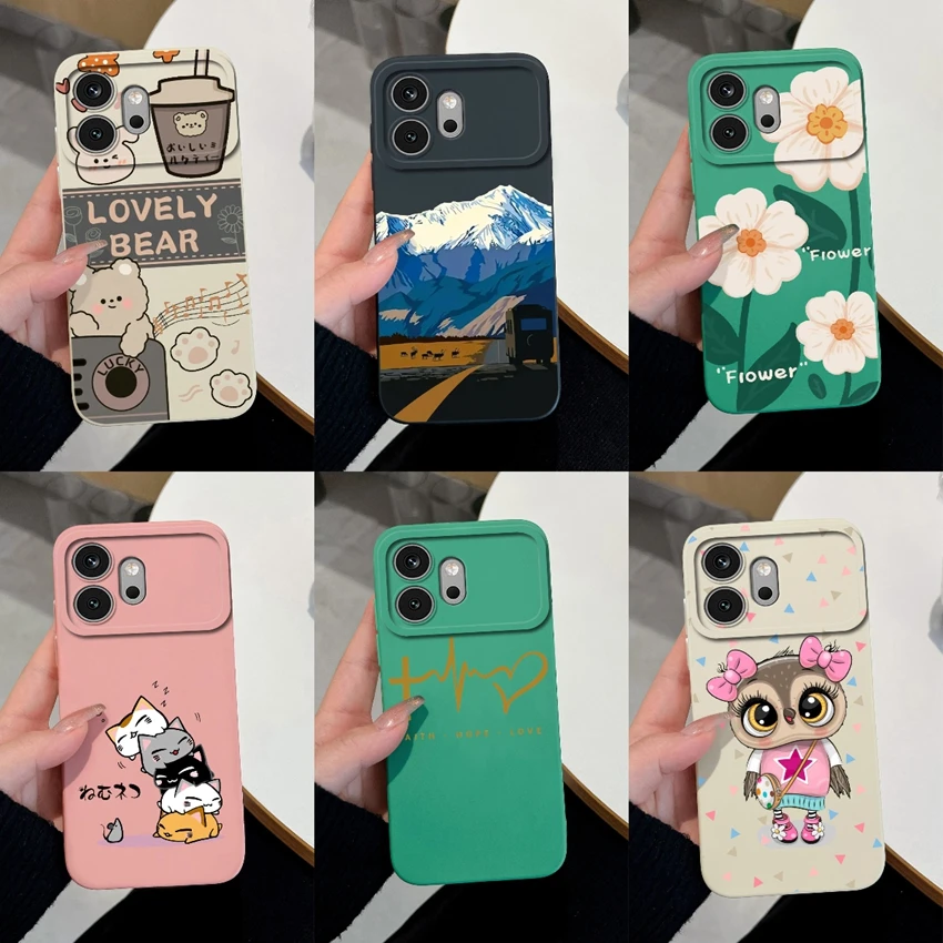 Enhanced Floral Silicone Soft Case - High-Quality Anti-Fingerprint Bumper Housing