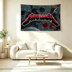 Classic Thrash Metal Band Flag - Perfect for Party, Club, Outdoor, or Interior Wall Decoration - Ideal Fans Gift (Z4)