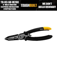 ToughBuilt TB-H3-60-M200 8" Multi-Function Electrical Installation Strippi Hand Tools Accessories 1