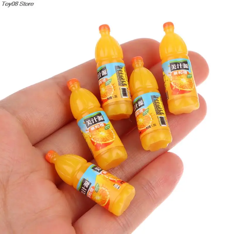 外国フード　セット　ミニチュア　ドールハウス　オレンジジュース　ボトル　マンゴー Food Juice|1:12 Scale Dollhouse Miniature Orange Juice
