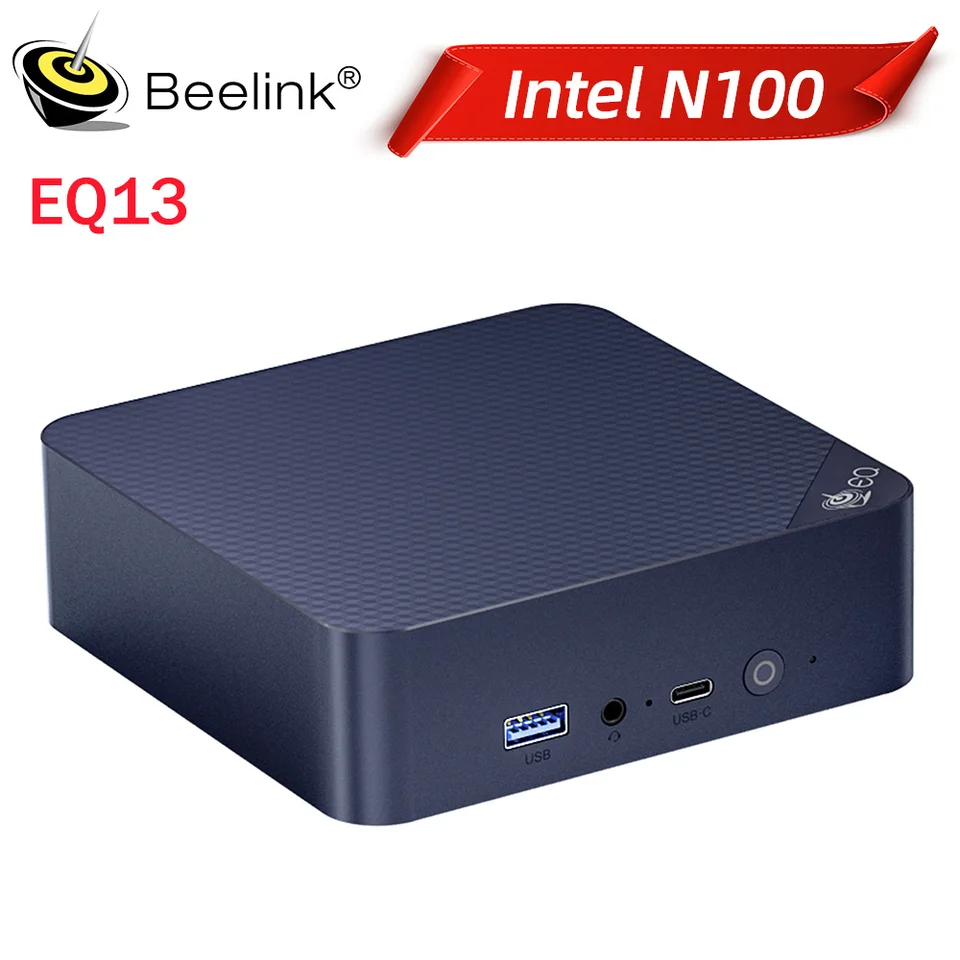 Beelink EQ ミニPC 本体 CPU N100 Beelink Mini PC EQ13 Intel N100 EQ14 N150 16GB DDR4 500G SSD