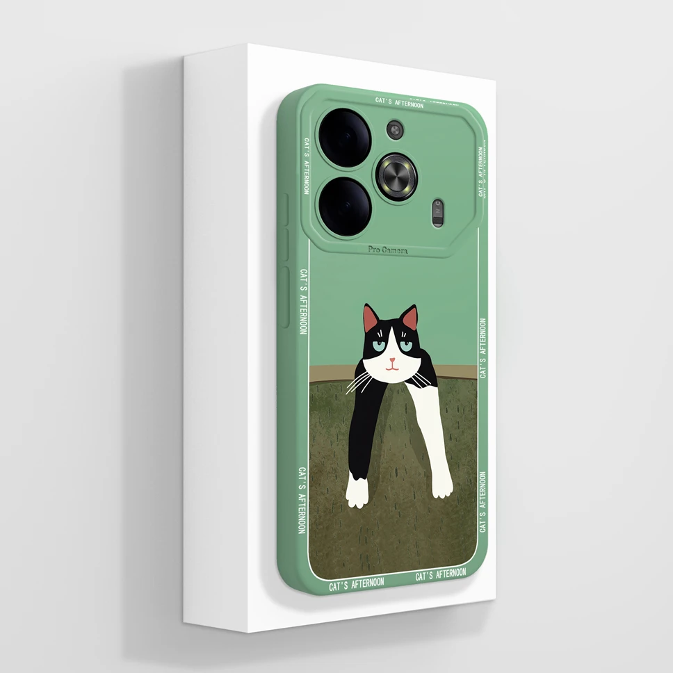 Cute Creative Style Soft Liquid Silicone Protective Back Cover Case