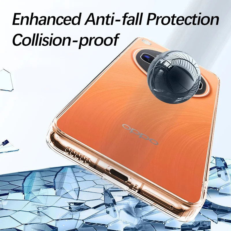 Ultra Thin Transparent Phone Case - Soft Clear TPU Lens Protective Back Cover