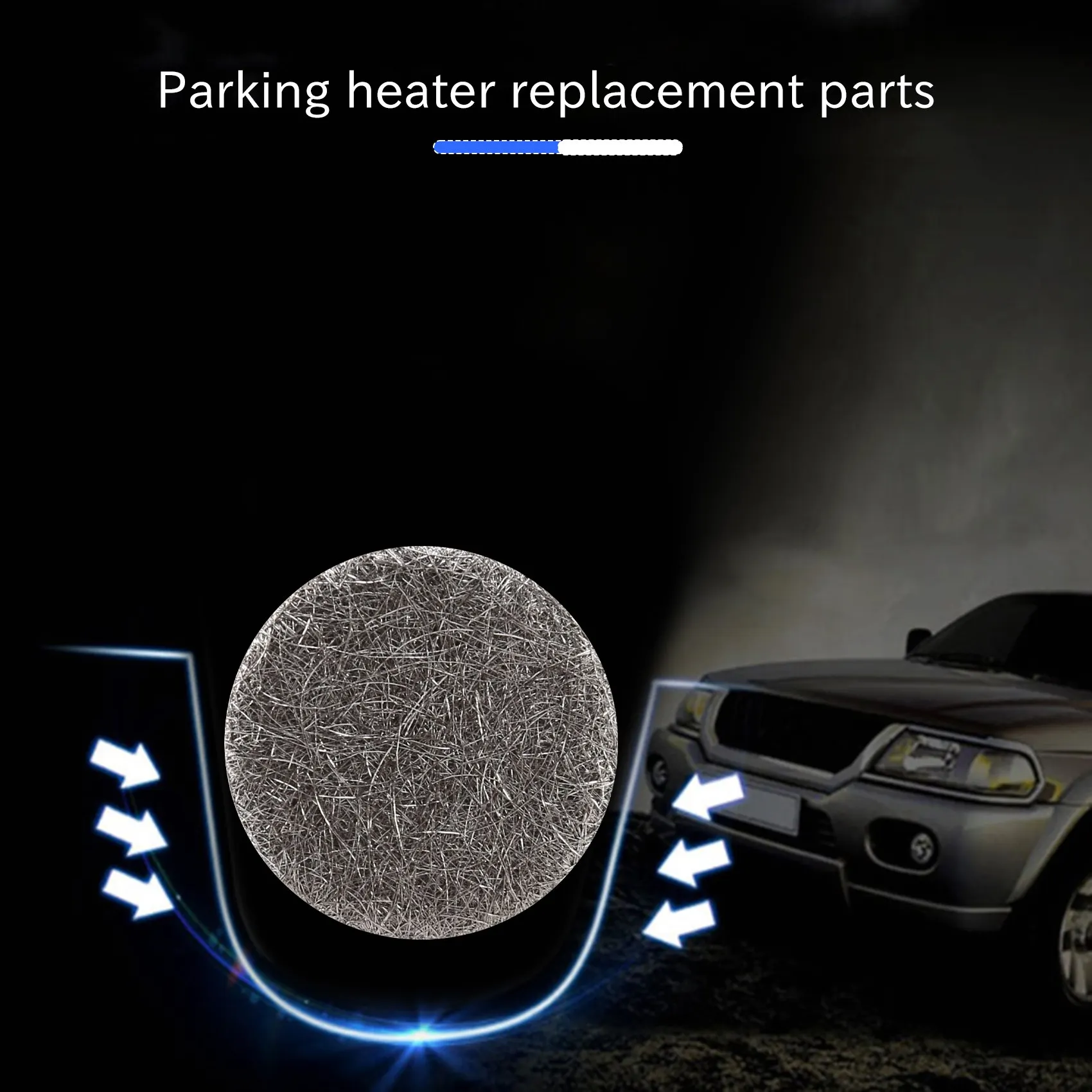 Car Heater Burner Screen Mesh 40mmParking Heaters Screen Pad Replacement Part for Webasto Thermo Top E/C/V EVO 4/5