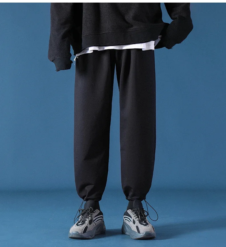 Hot sell Sports pants men's casual long pants gray leggings men's basketball leggings loose fitting sanitary pants