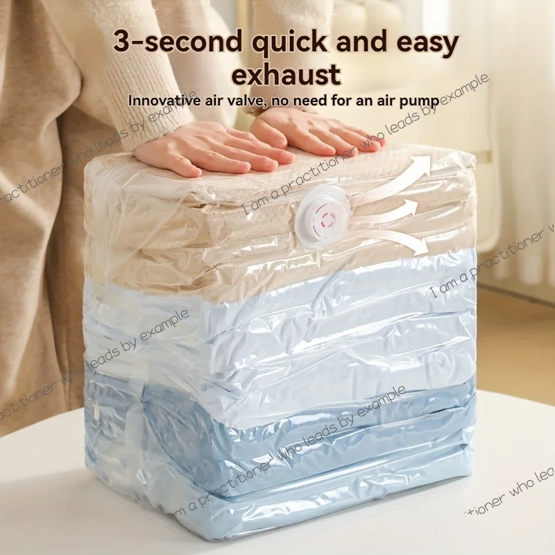 1pc Taili vacuum compression bag, no pumping storage bag, thickened three-dimensional clothing sorting and packaging, vacuum bag