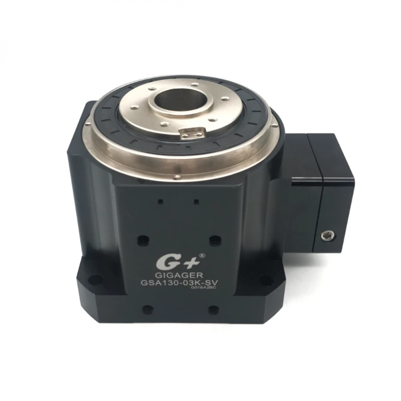 

90mm Hollow Bore Rotary Gearbox High Positioning Accuracy Servo Motor for Motorized Rotary Table