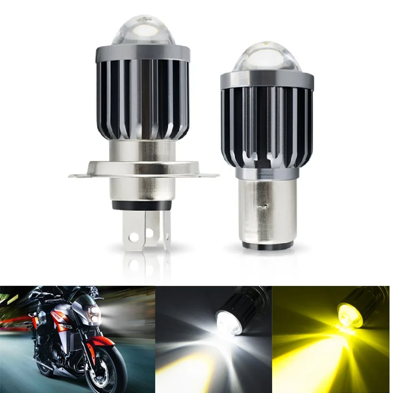 10000Lm H4 LED Moto H6 BA20D LED Motorcycle Headlight Bulbs CSP Lens