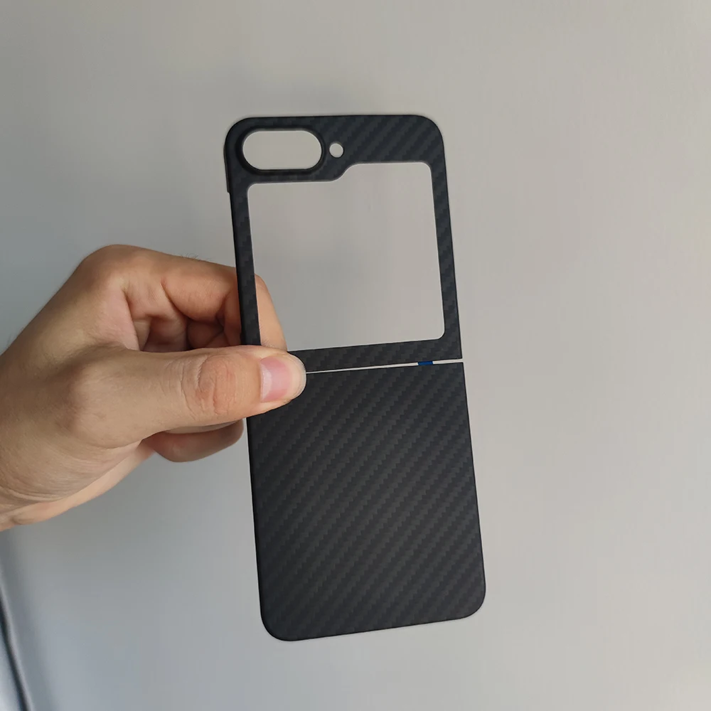 For Magsafe Magnetic Carbon fiber For Samsung Galaxy Z Flip 6  case Ultra Thin Aramid fiber cover for Samsung Galaxy Z Flip 6 4