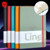 LINE B5 Notepad Diary Ivory 100GSM Innovation Trend Portable Edition Solid Color 5 Colors Office & School Notepad Supplies 1