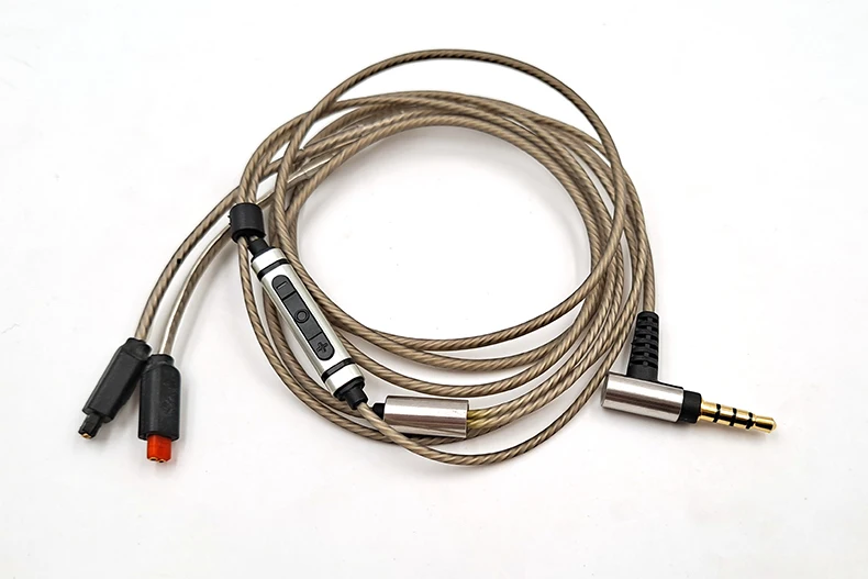 For Audio Technica ATH-IM02 IM03 IM50 IM70 IM01 IM04 Earphone Replaceable 3.5mm Stereo High-Purity Silver Plated Upgrade Cable
