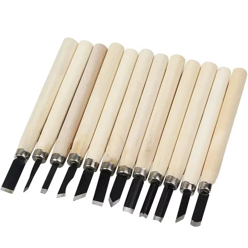 12PCS Wood Carving Chisel Set 2