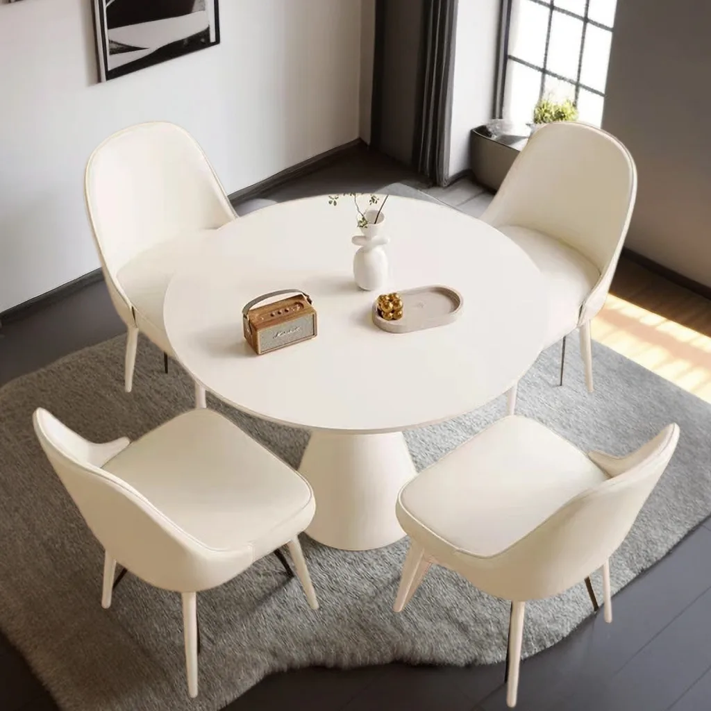 

Small Kitchen Dining Table Modern Luxury Minimalist Dinner Coffee Dining Table Side Nordic Mesa Comedor Home Furniture ZT50DT