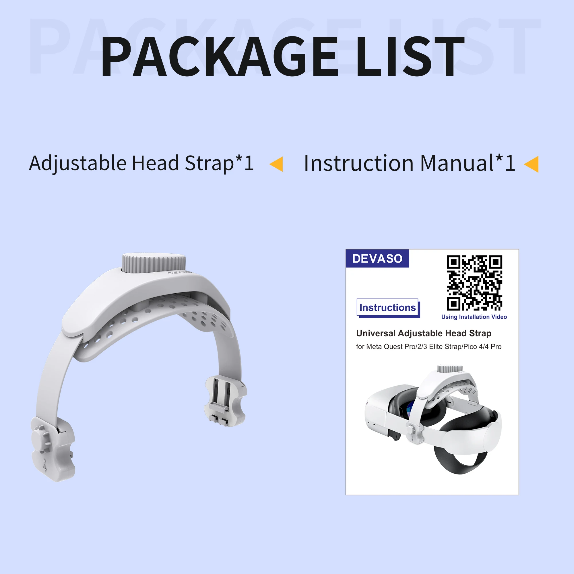 Ergonomic Comfort Headband for VR Glasses