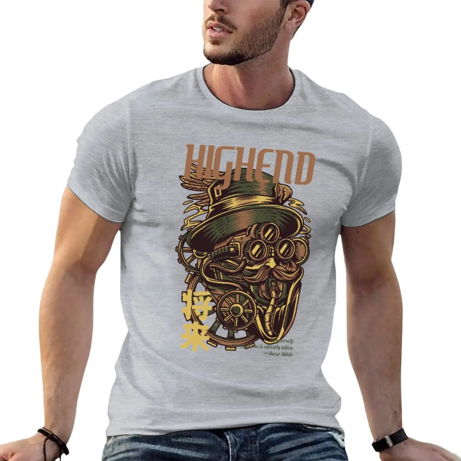 

Highend Steampunk T-Shirt sublime Blouse customizeds heavy weight t shirts for men